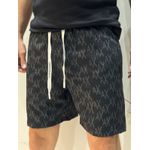 Short Griffe AX - Preto