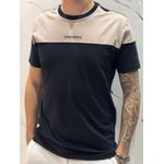 Camiseta Premium LV - Preto/Bege