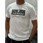 Camiseta Premium Armani - Branco