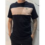 Camiseta Peruana Lcst - Preto/Bege