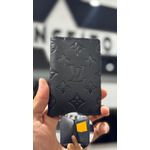 Porta Cartão LV - Preto