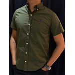 Camisa Social Micro Ralph - Verde