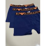 Cueca Boxer Armani - Azul