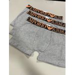 Cueca Boxer Armani - Cinza