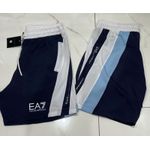 Short Griffe EA7 - Azul