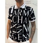 Polo Peruana Armani - Preto