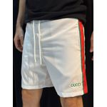 Short Griffe Gucc - Branco