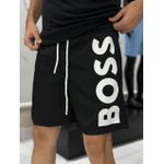 Short Griffe BSS - Preto