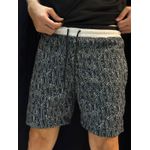 Short Griffe EA7 - Preto/branco