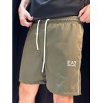 Short Griffe Ea7 - Verde