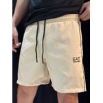 Short Griffe Ea7 - Bege