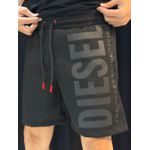 Short Griffe DSL - Preto/Preto