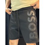 Short Griffe BSS - Preto/Preto