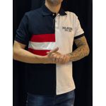 Polo Peruana TH - Branco/Azul
