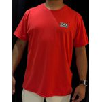 Camiseta Egípcia Big EA7 - Vermelho