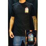 Camiseta Peruana Casa Blanca - Preto