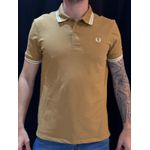 Polo Premium Fred - Bege escuro
