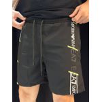 Short Griffe EA7 - Preto