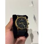 Relógio Emporio - Preto/Dourado