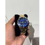 Relógio Rolex - Cinza/Dourado