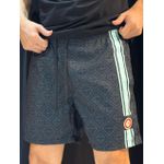 Short Griffe Cs Blanca - Preto