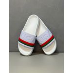 Chinelo Slide Gucci - Branco