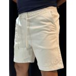 Short Sarja EA7 - Bege Claro