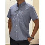Camisa Social RALPH Azul Xadrez