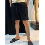 Bermuda Moletom AX Preto