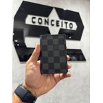 Porta Cartão LV Preto Chines