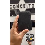 Porta Cartão Lv Preto Chines