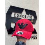 Boné ARmani Vermelho