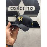 Boné New Era Preto/Dourado