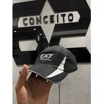 Boné Ea7 - Preto/Branco