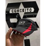 Boné Ea7 - Preto/Vermelho