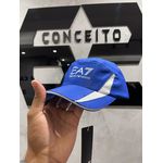 Boné Ea7 - Azul Claro/branco