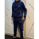 Conjunto Moletom Bss - Azul