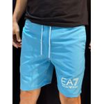 Short Premium EA7 - Azul claro