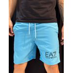 Short Premium EA7 - Azul Claro