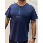 Camiseta Egípcia Big Polo - Azul