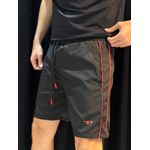Short Griffe DSL - Preto/Vermelho