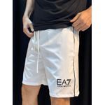 Short Griffe EA7 - Branco