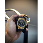 Relógio Rolex - Preto/Dourado