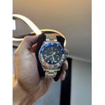 Relógio Rolex - Prata/Preto