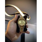 Relógio Rolex - Prata/Dourado