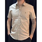 Camisa Social Ralph - Bege escuro