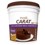 CARAT DECORCREM MEIO AMARGO BD 4KG