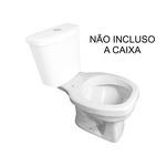 Vaso Sanitário, Bacia Íris P/Caixa Acoplada - Ônix