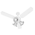 Ventilador Paris 127V 3 Pás Branco - Tron