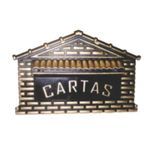 Caixa De Correio Universal Ouro Nº4 20cmX10cmX14cm - Fortral